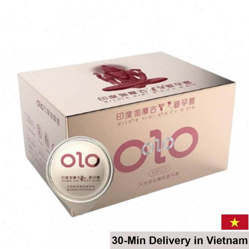 OLO India Gamma Delay Ribbed Ultra-Thin Condom 