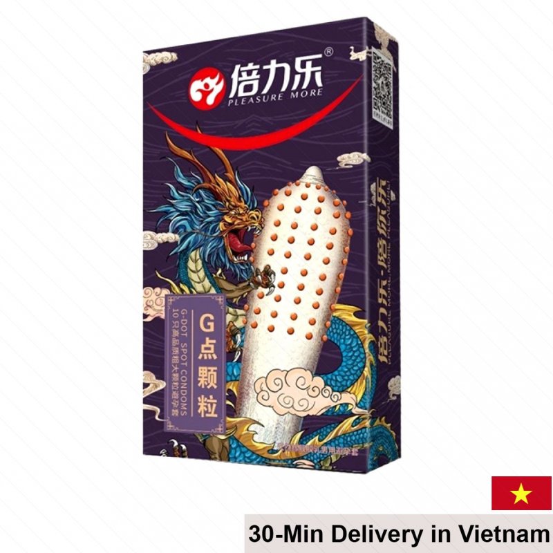 HBM Textured Soft Condom Pack of 10 for Enhanced Stimulation 