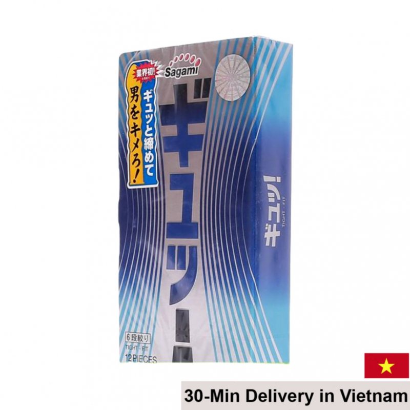 Sagami 6 Stage Thin Ribbed condom G-spot stimulation ultra thin 