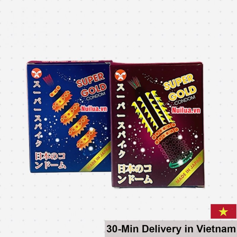Super Gold Thick Large G-Spot Condom Pack Of 2 For Intense Fun 
