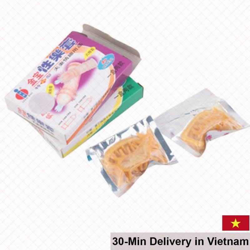 Gold G-Spot Textured Condom Extra Stimulation 