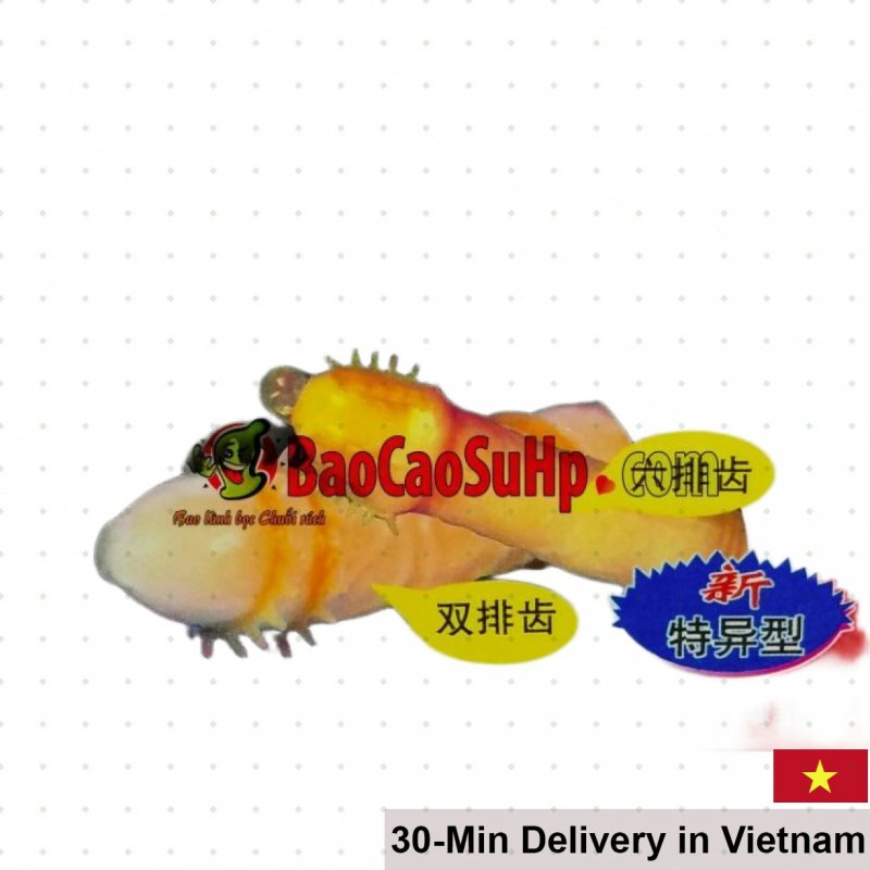 HP Gold Spine G-Spot Textured Condom High Sensation Extra Safe 