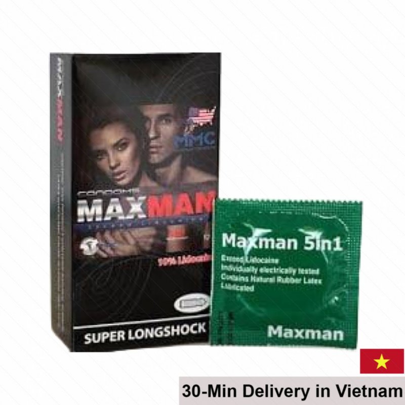 Maxman 5in1 Premium Condoms American Class Quality Safe Sex 