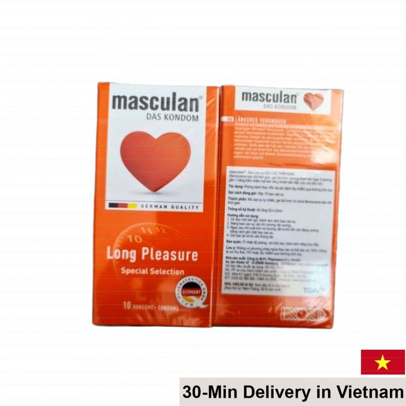 Masculan Long Pleasure Condom German Delay Lasting 