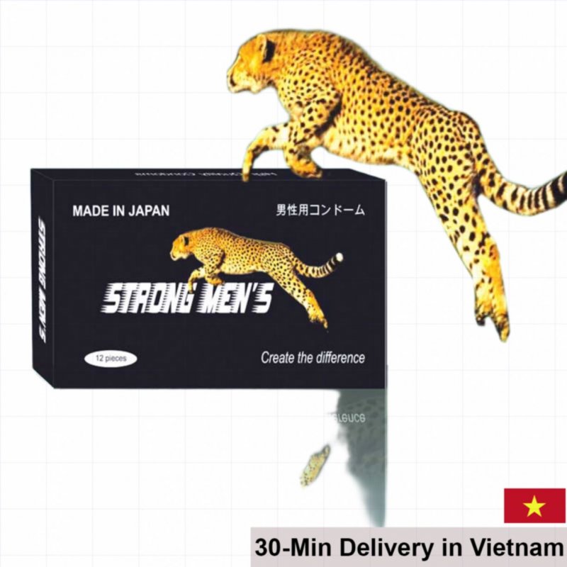 Strong Men’s Spiked Ribbed Condom Japanese Import Durable 