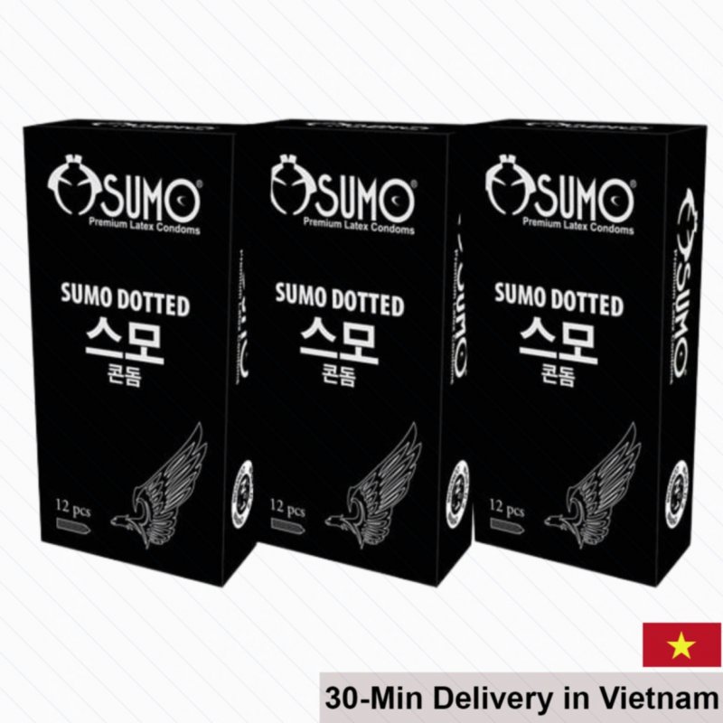 Sumo Dot Textured Condom for Delay and Extra Stimulation 