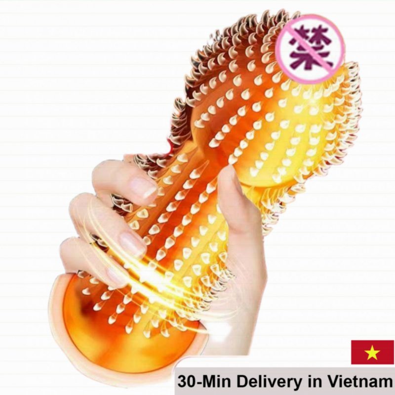 Olo CAT Super Spike Cat Tongue Condom Hyaluronic Acid 2080 