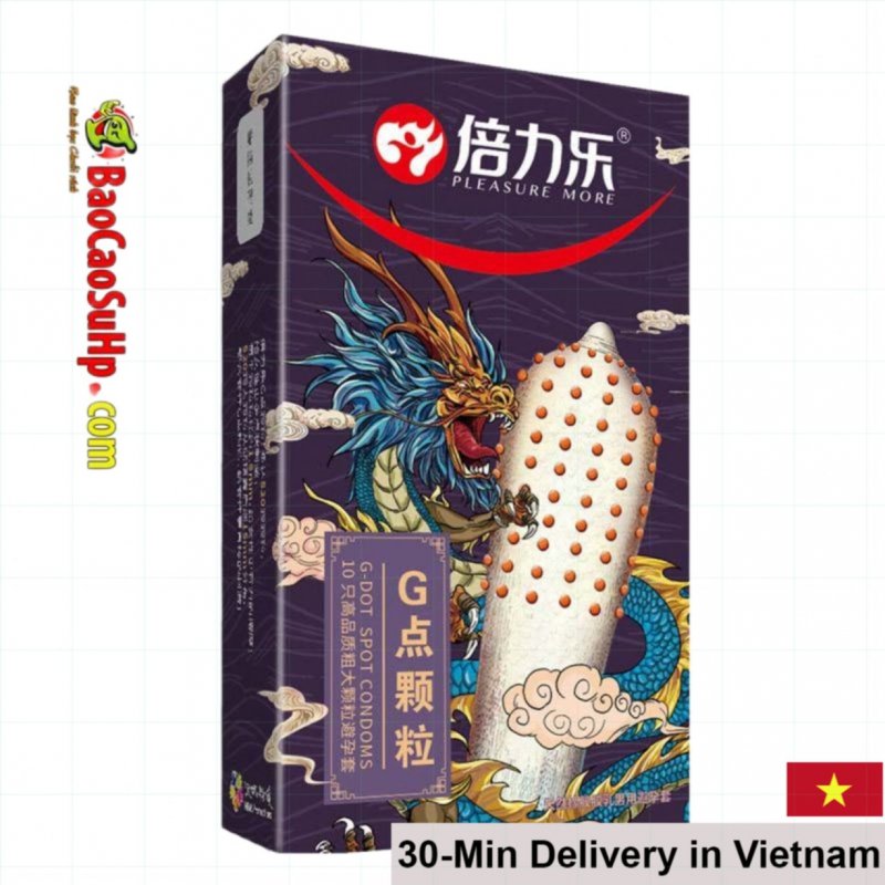 Blue Dragon 520 Studded Durable Long Lasting Condom 