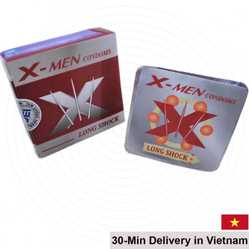Xmen Extra Ultra Beads Condom Long Lasting Delay Pleasure for Men 