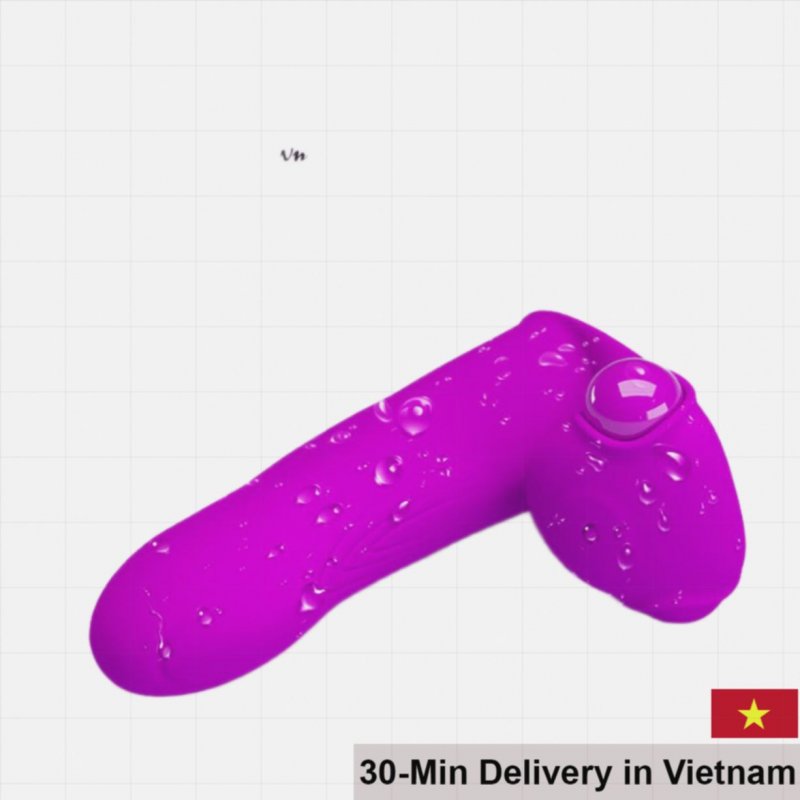 Vibrating Finger Sleeve G-Spot Clitoral Stimulator Black 