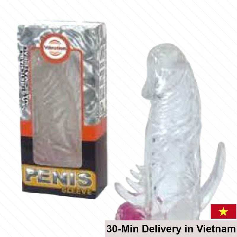 Multi-Branch Rhino Horn Vibrating Penis Sleeve Delay 