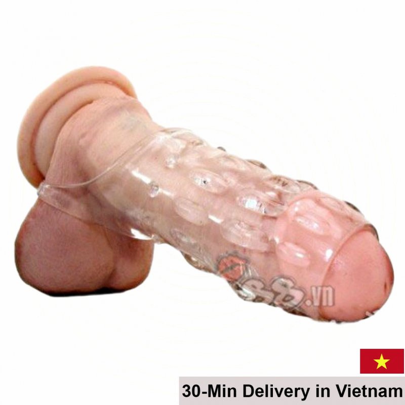 Get Lock Strap-On Silicone Penis Size Enhancer 