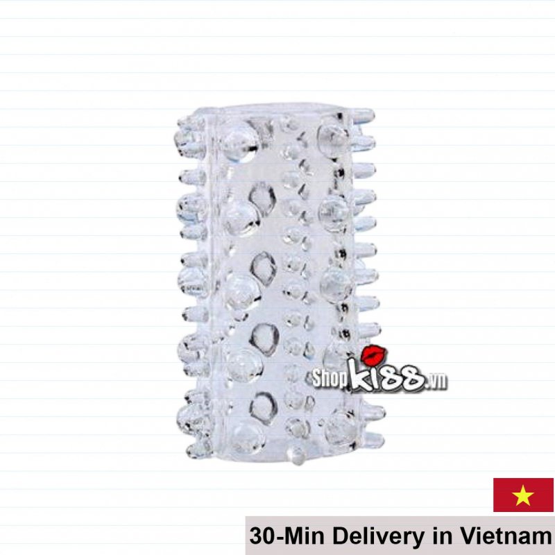 Chisa 7 Piece Transparent Silicone Penis Extension Kit 