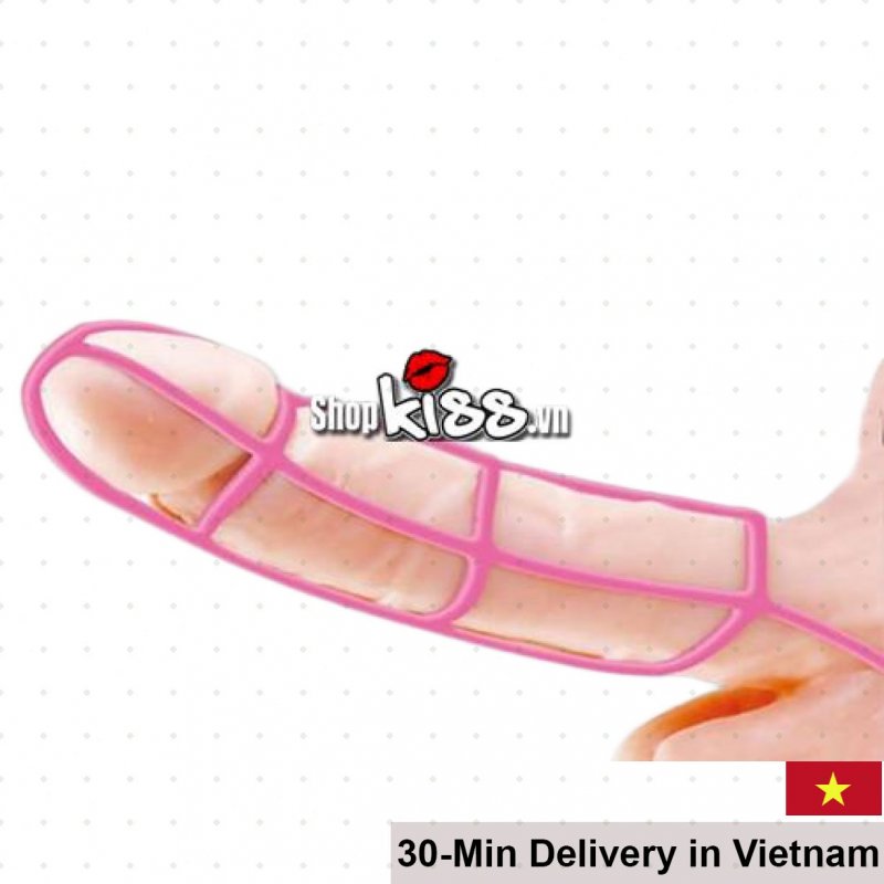 Silicone Mesh Penis Sleeve TPR Comfortable Fit 