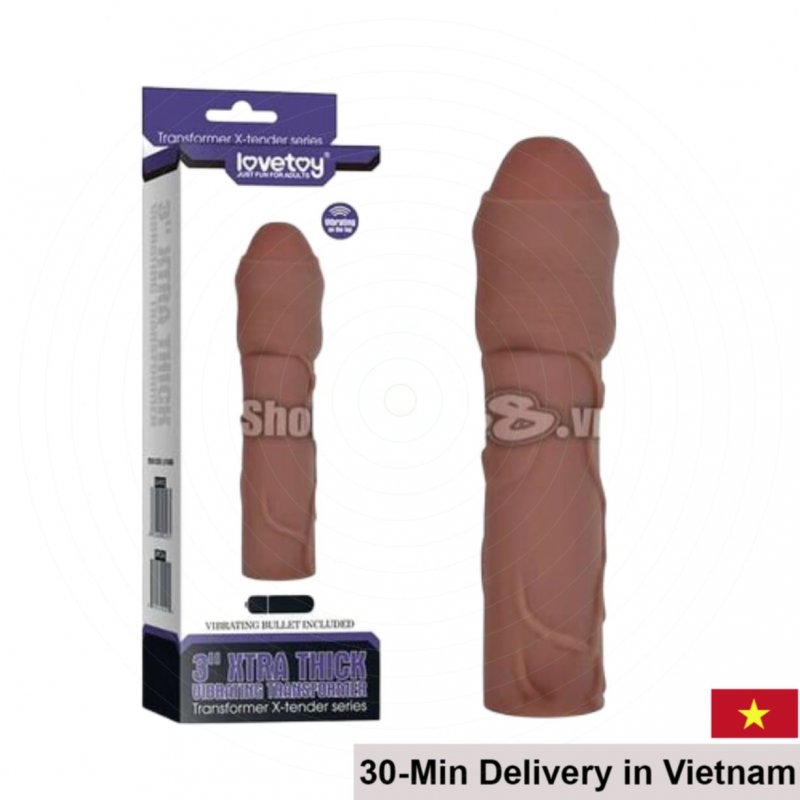 Lovetoy 6cm Soft Vibration Penis Sleeve Best Seller 