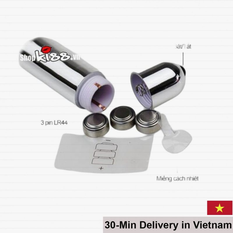 Brave Man Dual-Head Vibrating Silicone Cock Condom 