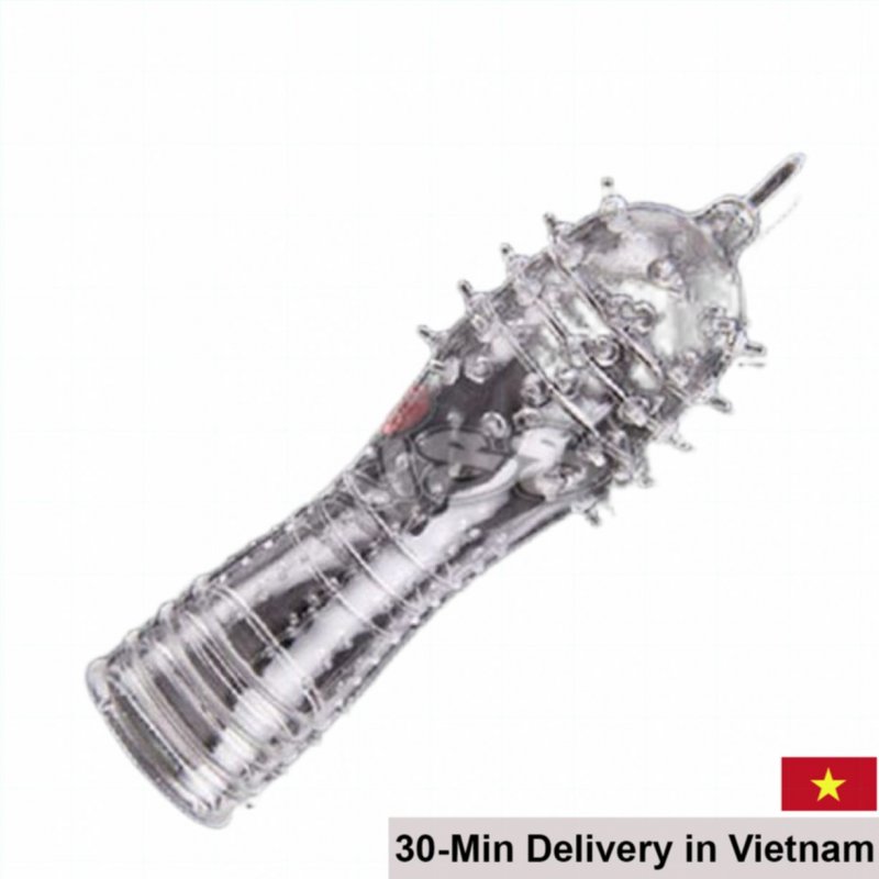 CoBiiy Ultra-Thin Ribbed Condom Enhance Size Duration BD27 