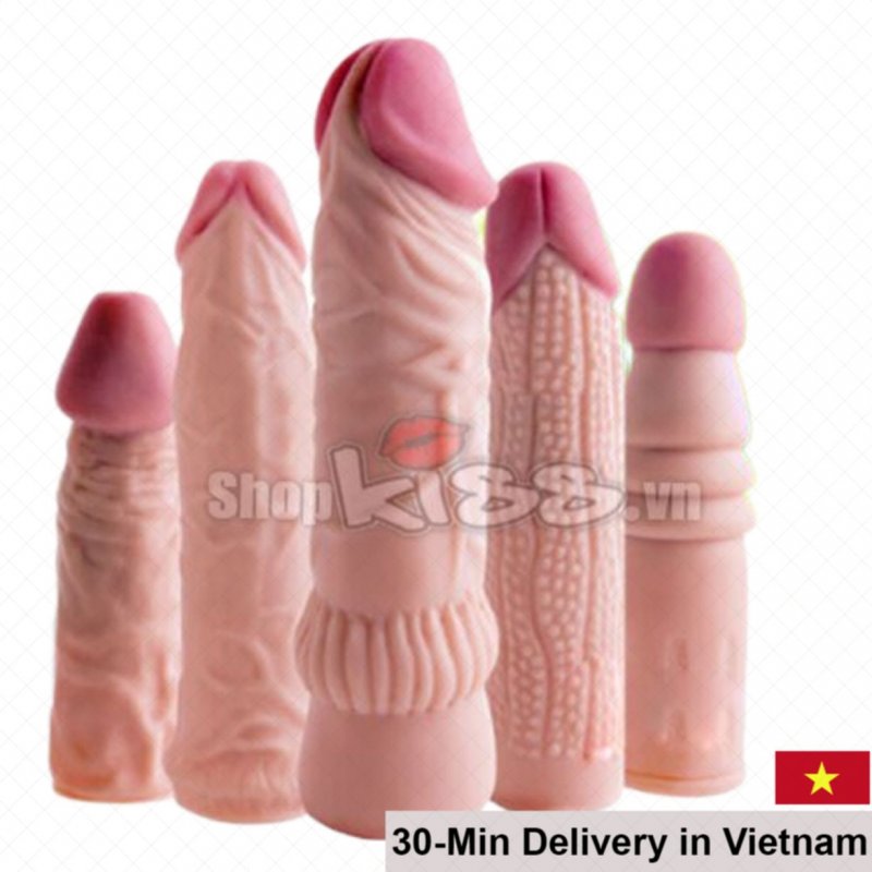 Maxman Silicone Penis Sleeve Soft Realistic Size Enhancer 