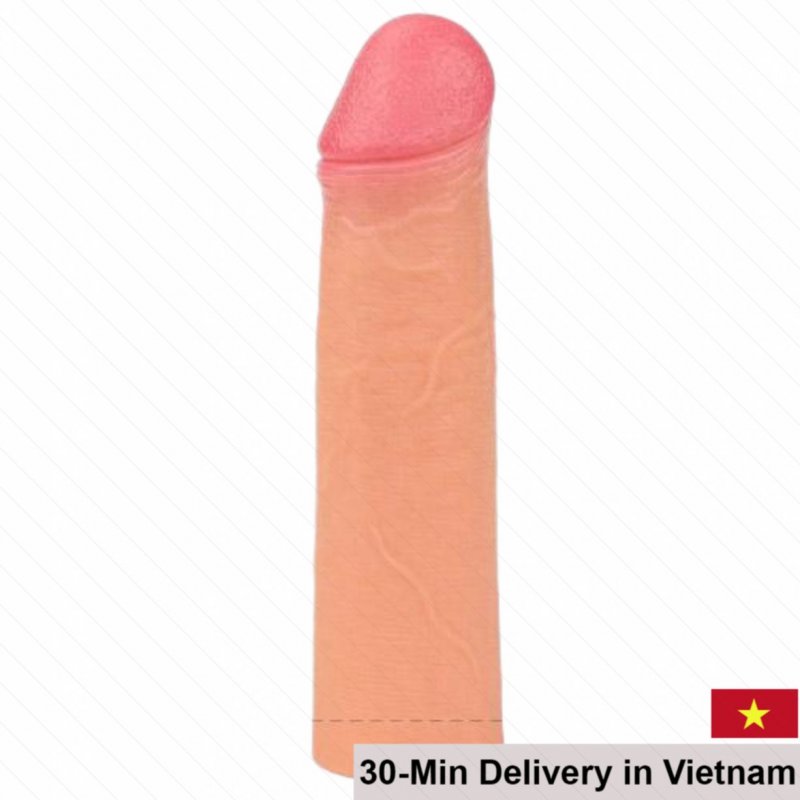 Lovetoy 5cm Natural Silicone Penis Enhancer Sleeve 