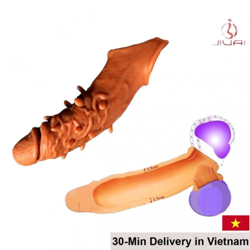 Mr Revent JIUAI Soft Textured Girth Enhancer Condom 