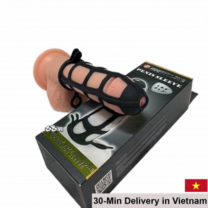 Soft Mesh Penis Sleeve Small Size with Tight Ring Boost 