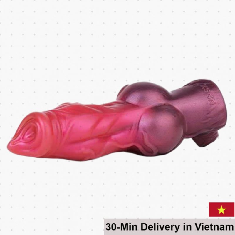 FAAK Red Eye Silicone Penis Sleeve Delay Ejaculation 