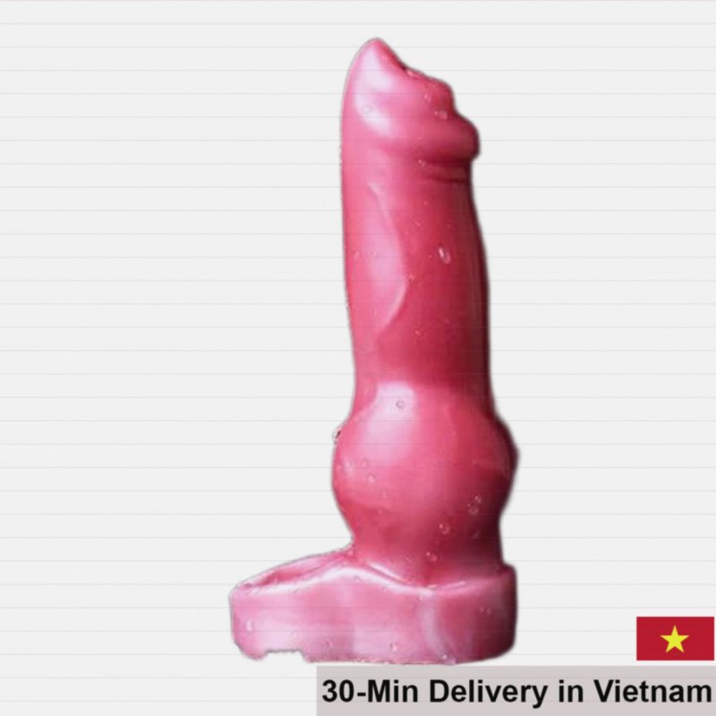 Unique Dog Style Strap-On Sleeve Enhancer Male Sex Toy 