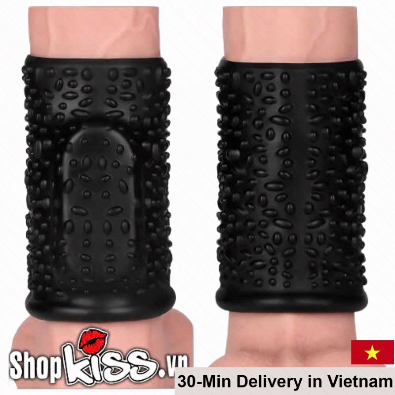 Lovetoy Drip Knights Ring Vibrating Delay Penis Sleeve 