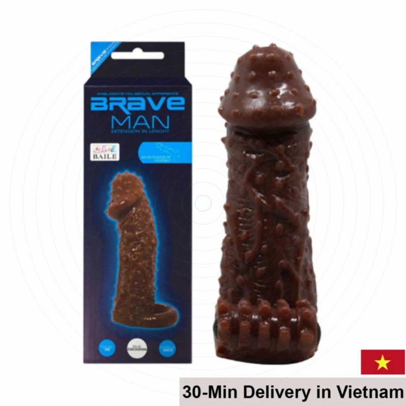 Baile Braveman Extension Ring with Strap-On Size Enhancer 