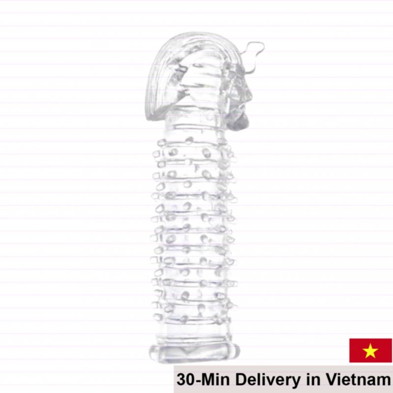 Baile Pharaon Textured Silicone Condom for Ultimate Sensation 