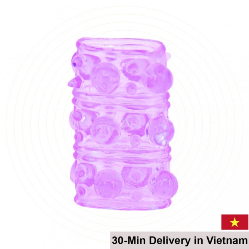 Baile Segmented Penis Sleeve Condom for Size and Lasting Power 