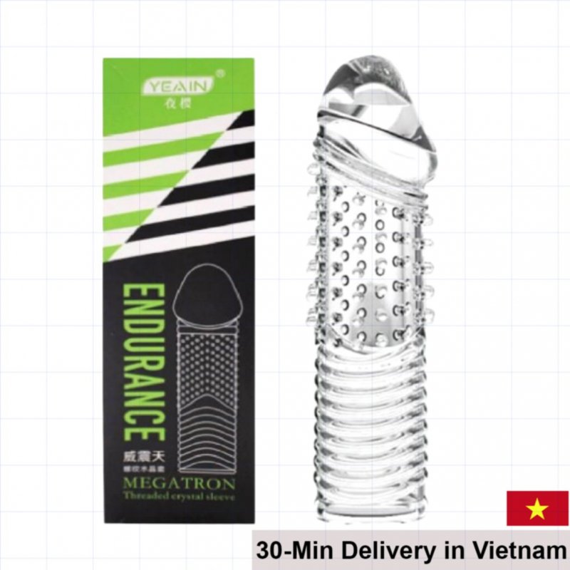 Yeain Megratron Extension Condom Soft Nubs 