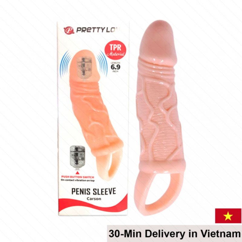Pretty Love Pretty Penis Extender Silicone Sleeve 
