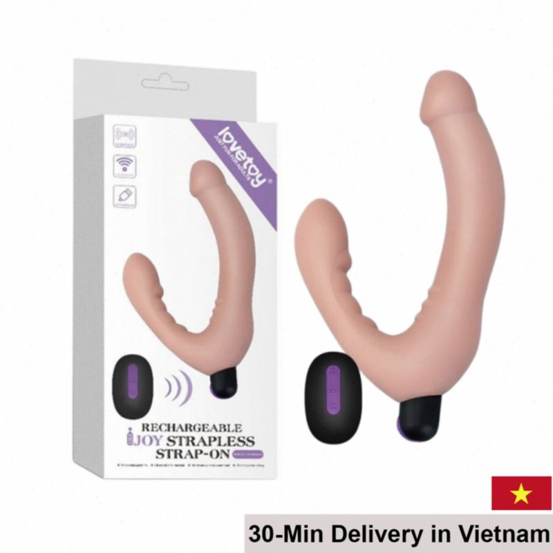 Lovetoy IJOY Double-Ended Rechargeable Vibrating Dildo 