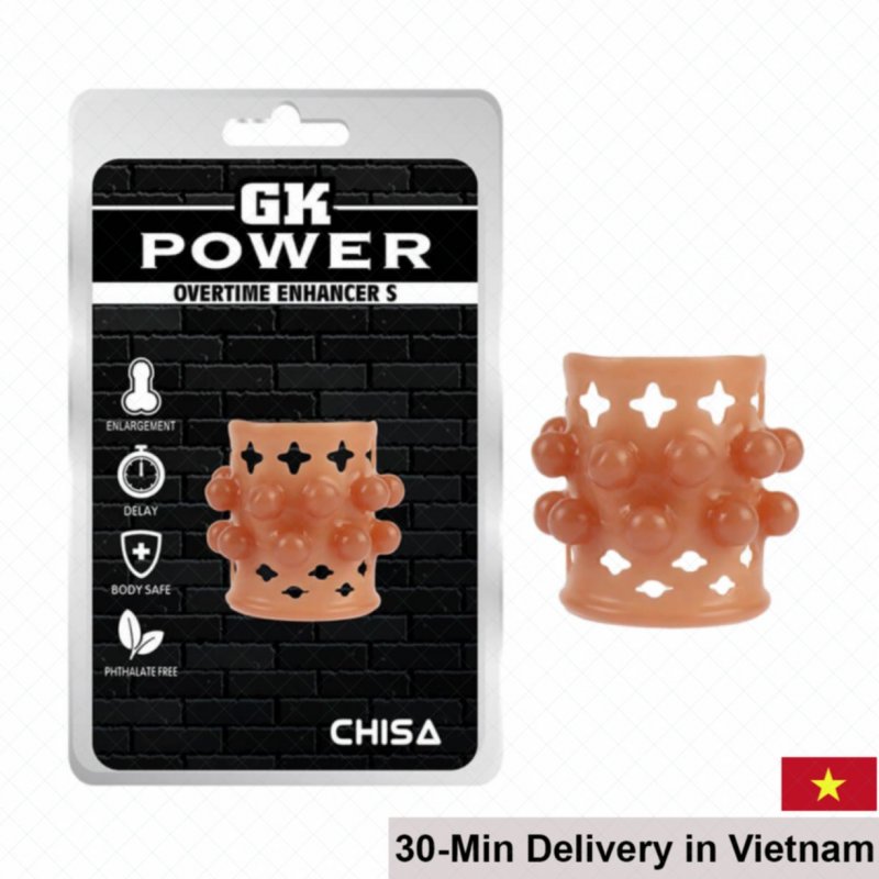 Chisa Overtime Enhancer S Textured Silicone Penis Sleeve 