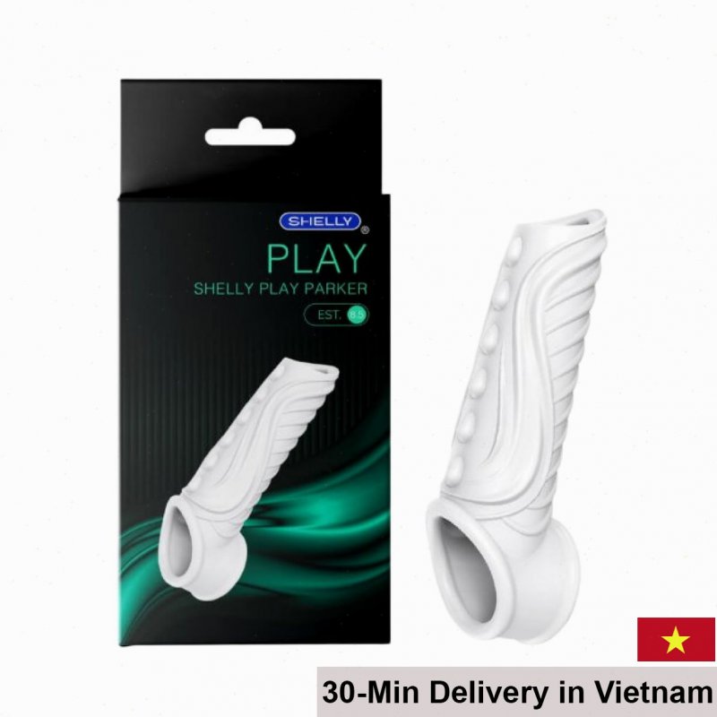 Shelly Play Parker Penis Sleeve Open Tip Enhanced Feeling Male Toy 