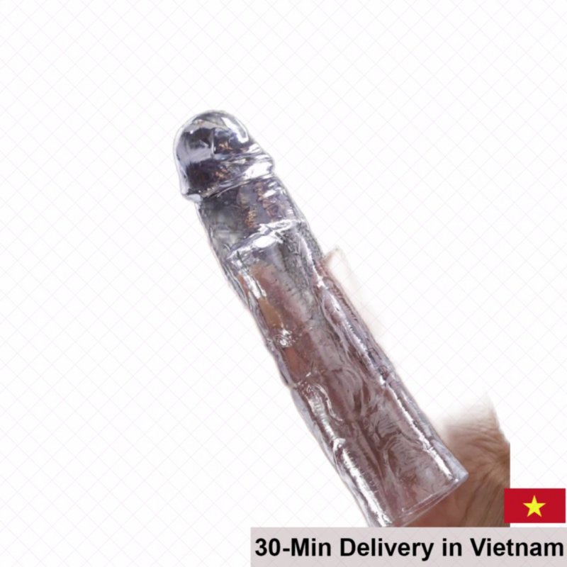 Lovetoy Flawless Clear Soft Transparent Penis Extender 