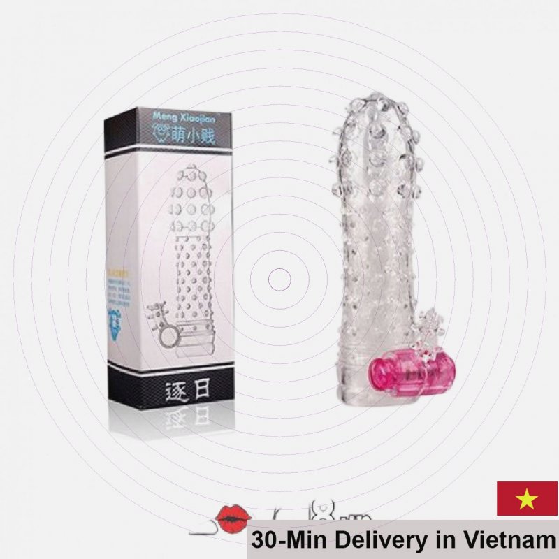 DC14A Small G-Spot Textured Vibrating Silicone Dildo Pleasure Toy 