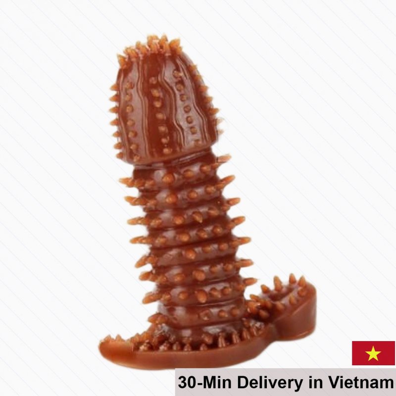 Soft Super Spiked Penis Sleeve for Increased Pleasure BD01A 