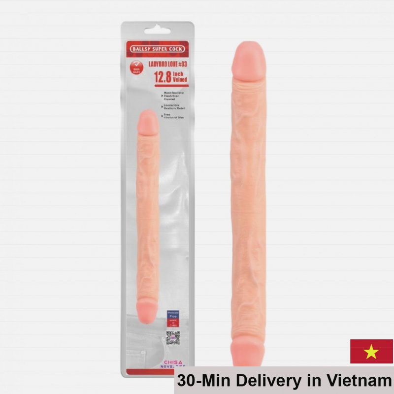 Chisa Ballsy 12.8 Inch Double-Ended Realistic Dildo for Couples 