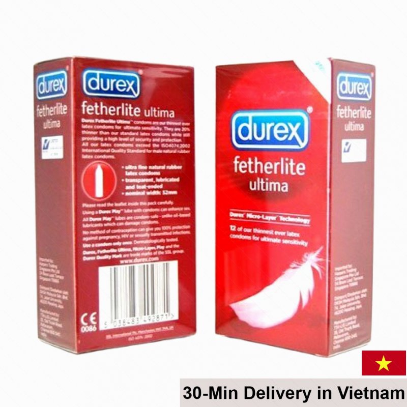 Durex Featherlite Ultima 10pcs Ultra Thin Condom 