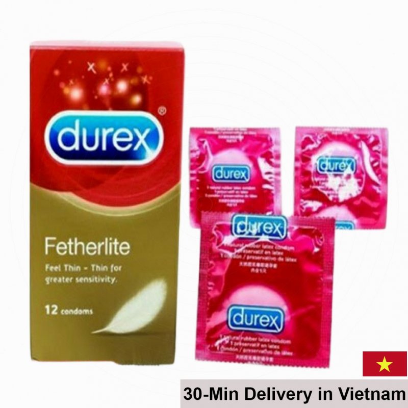 Durex Ultra Thin Condoms for Natural Sensation & Longer Pleasure 
