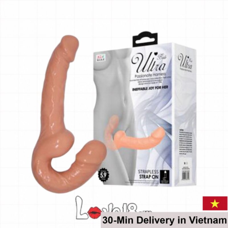 Lesbian Double-Ended Strapless Dildo Baile for Couples 