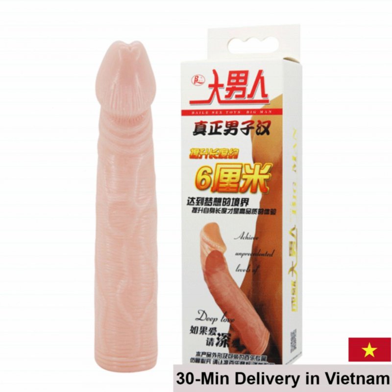 Baile Big Man 5cm Silicone Realistic Enhancer 