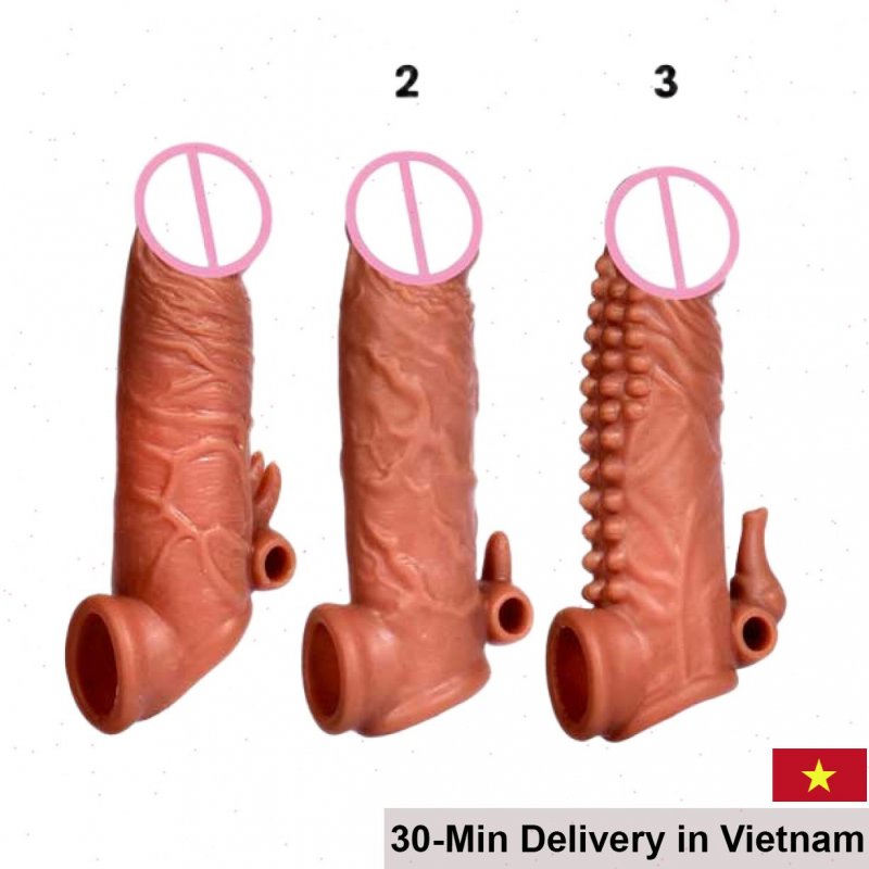 JIUAI Realistic Strap-On Vibrating Cock with Strong Stimulation 