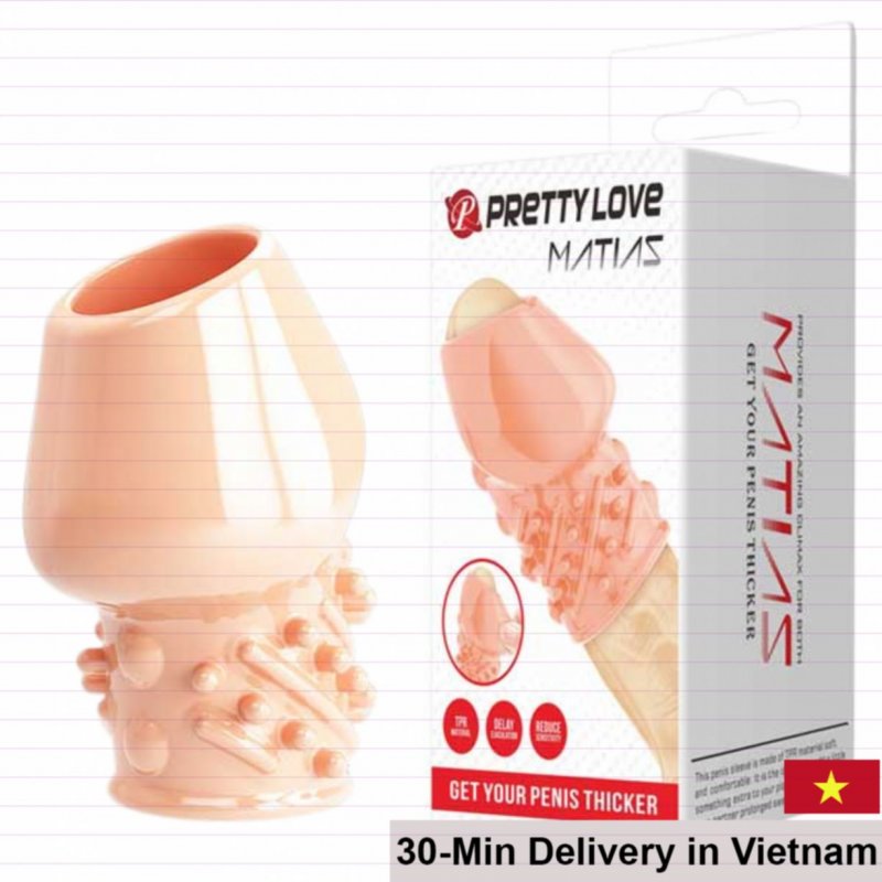 Pretty Love Matias Textured Spiral Condom Enhanced G-Spot Stimulation 
