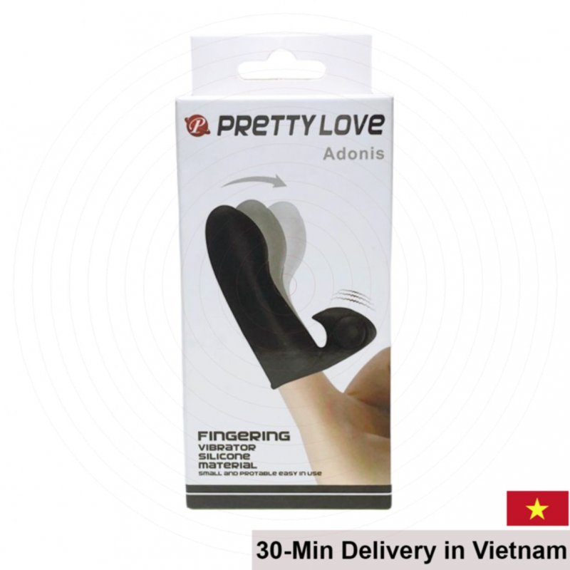 Pretty Love Adonis Finger-Ring Vibrating Sleeve for Women 