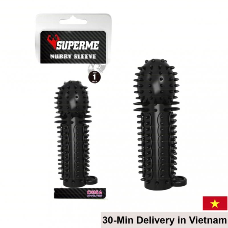 Spiked Strap-On Dildo TPE Textured Sensation 