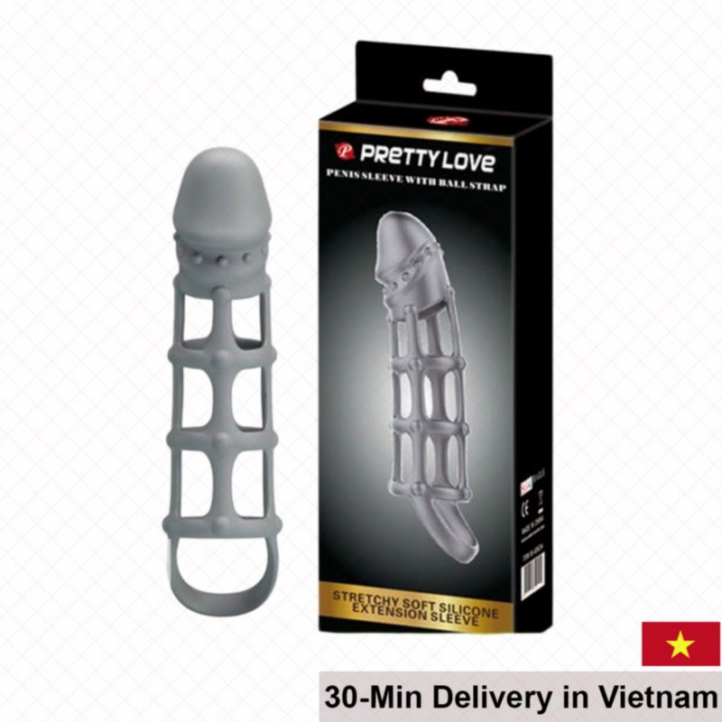 Pretty Love Mesh Cockring Textured Enhancement for Men 