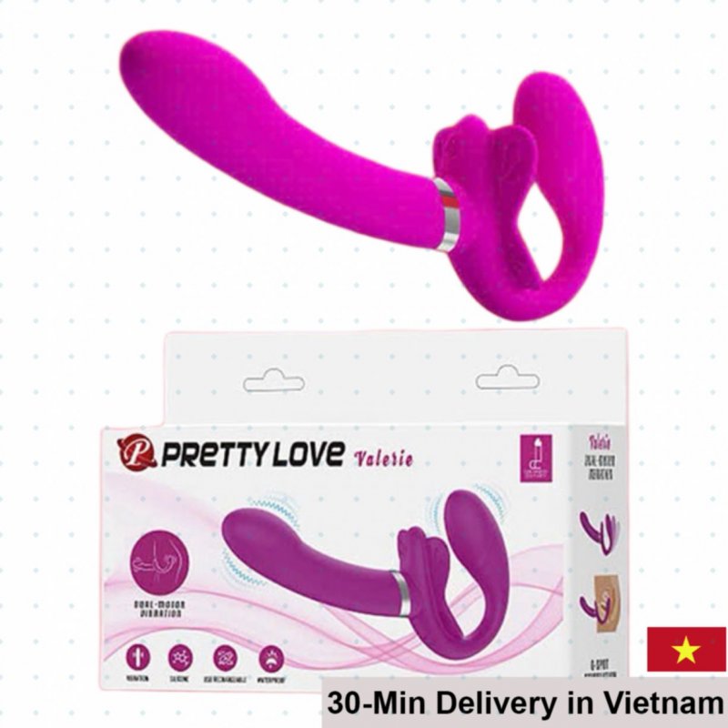 Pretty Love Valerie Dual End Vibrator 12 Modes Silicone 